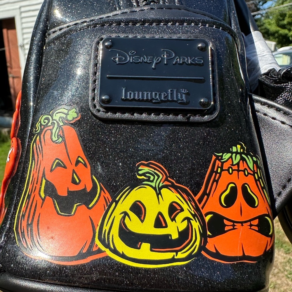 Loungefly Glow in Dark Haunted House Mini Backpack Disney Parks NWT - Picture 12 of 15